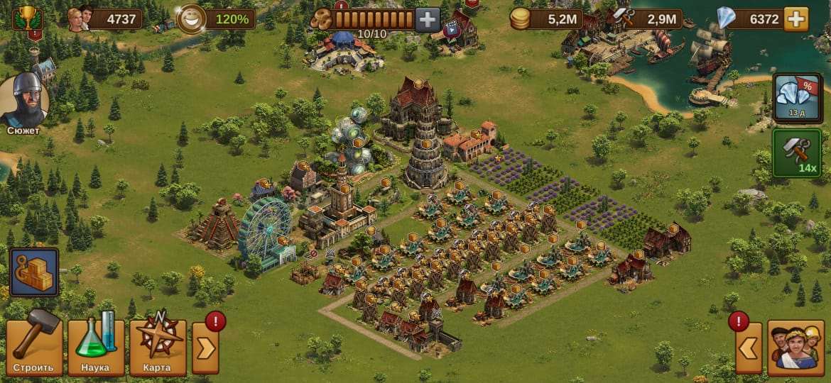 продажа аккаунта к игре Forge of Empires